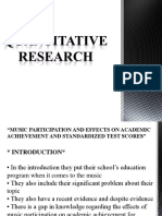 Quantitative Research