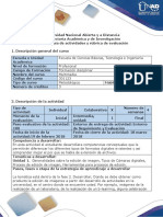 Guía de Actividades y Rúbrica de Evaluación - Fase 2 - Desarrollar.