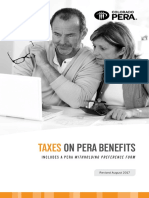 Taxes: On Pera Benefits
