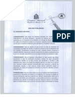 Decreto n0.190-2011, Congreso Nacional PDF