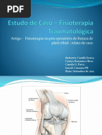 Fisioterapia No Pos Operatorio de Fratura de Plato Tibial