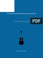 Estudios Latinoamericanos para Guitarra - Rafael Cameras Myers PDF