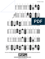 Bbt Bass Scale Major d