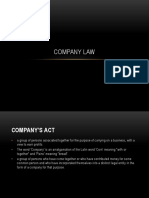 Company's Act PGDM Comm