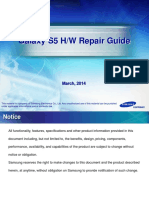 Galaxy S5 H/W Repair Guide: March, 2014