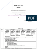 Tematikus Terv PDF