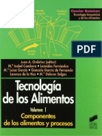 Tecnología de Los Alimentos Vol 1 Componentes de Los Alimentos y Procesos - Juan a Ordóñez (1)
