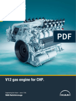 V12 Gas Engine For CHP.: MAN Nutzfahrzeuge