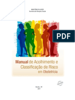 Manual de Acolhimento e Classificação de Risco em Obstetrícia