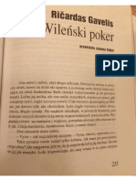 Ričardas Gavelis - Wileński Poker (Kamila Czyż - Palce)