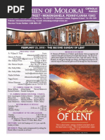 February 25, 2018 - Bulletin