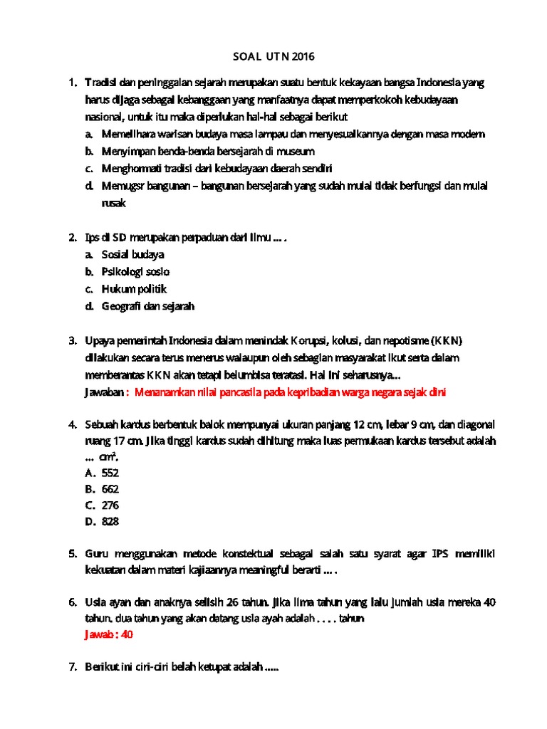 Soal Utn 2016 Final