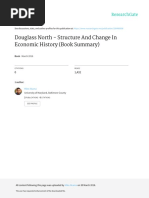 Douglass North - Structure and Change in Economic History (Book Summary)