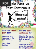 Past Simpe Vs Past Continuous