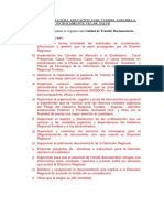 Funciones para Las Unidades Ejecutoras