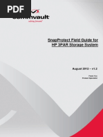 CommVault SnapProtect Field Guide For HP 3PAR Storage PDF