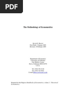 Download econometrics methodolgy by Shantanu Chatterjee SN37197892 doc pdf