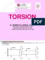 Torsion: Dr. Genner Villarreal Castro