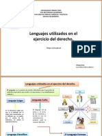 Lenguajes Utilizados en El Ejercicio Del Derecho.