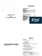 Spanish Verbs and Grammar