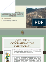 La Contaminación Ambiental en El Ámbito Minero