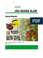 Buku Ajar - Teknologi Bahan Alam - Agung Nugroho PDF