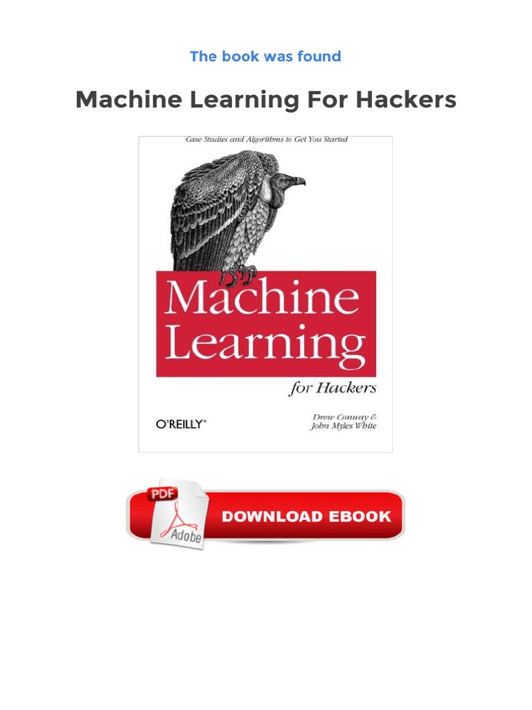 machine learning for hackers