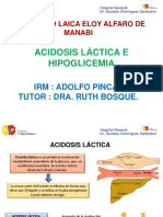 Acidosis Lactica - Hipoglicemia - Adolfo Pincay