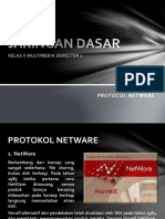 Jaringan Dasar SMSTR 2 - 1 - Protocol Netware