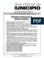 Prefeitura Municipal de Itabuna publica editais e portarias