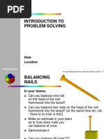 Problem Solving Training