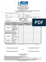 Certificado Estudios Maya Poqomam