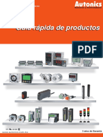 Autonics Guia Rapida Productos PDF