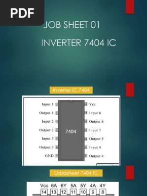 Inverter 7404 Ic