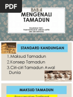 Bab 1 Tamadun Awal Dunia Bab 1 Tamadun Awal Dunia