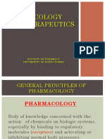 Pharmacology and Therapeutics: Faculty of Pharmacy University of Santo Tomas