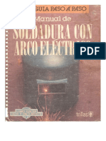 Manual de Soldadura Con Arco Eléctrico PDF
