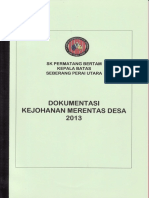 KEJUARAAN MERENTAS DESA 2013