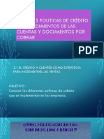 Unidad 5 Politicas de Crédito y Procedimientos de