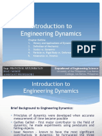  Introduction to Engineering Dynamics
