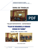 3 Memoria Trabajo Talleres Tarma