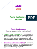 Unit-2: Radio Link Features in GSM