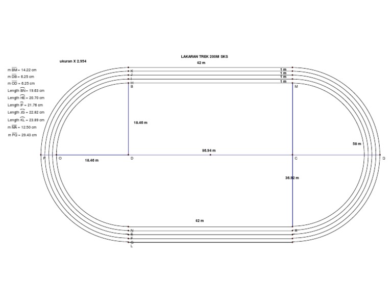 Lakaran Trek 200m Sks | PDF