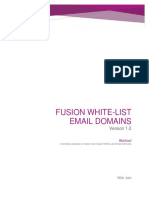 Whitelist Email Domains in Fusion