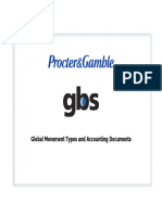 Global Movement Types and Accounting Documents