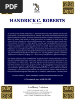 Hcroberts Biographical Pastperformance 0917