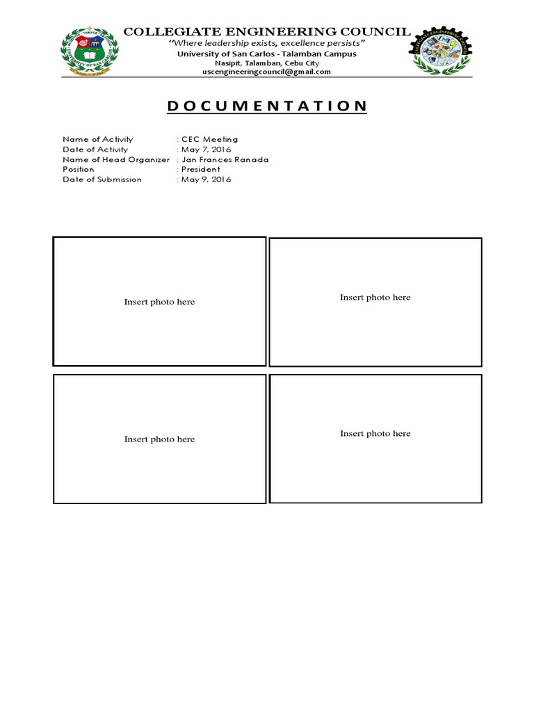 CEC Meeting Documentation | PDF