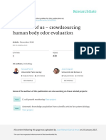 The Smell of Us - Crowdsourcing Human Body Odor Evaluation: December 2016