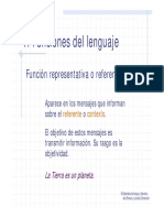 Funciones Lenguaje PDF