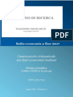 Italia Economia a Fine 2017